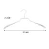 Gancho para Ropa en Forma de Cuchara Clip para Pantalones Estilo Coreano Tienda de Ropa para Mujer Boutique Ropa para Niños Plástico Sumergido Antideslizante Gancho para Ropa Sin Costuras