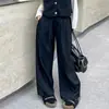 Conjunto de Niña Primavera y Otoño 2025 Nuevo Elegante de Moda Celebridad de Internet Chaleco Suéter Pantalón Traje Conjunto de Tres Piezas