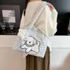 Bolso de Hombro para Niñas, Gran Capacidad, para Viajar al Trabajo, Nuevo Verano 2026, Dibujos Animados, Cachorro, Mochila Tote para Estudiantes, Bolsa de Lona