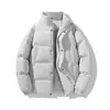 Abrigo de Invierno 2001 Nuevo para Hombre y Mujer Cálido Moderno Chaqueta Pareja Gruesa Holgada Cuello Alto
