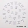 Adesivos de tecido com letras 26 patches em inglês sem costura laváveis multicoloridos acessórios para roupas bagagem decorativos em estoque atacado