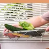 Escorredor de Louça Retrátil em Aço Inoxidável Suporte para Filtro de Água Tamanho Grande Cozinha Doméstica Pia Lavatório de Legumes Rack de Armazenamento com Drenagem