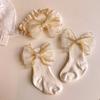 Diadema para bebé diadema fontanela calcetines antideslizantes juego Accesorios para el pelo foto Princesa luna llena Cien Días diadema para pelo de bebé