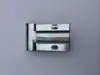 Accesorios para Invernadero Abrazadera en T Abrazadera Doble para Tubo Abrazadera en T de Pico de Pato Abrazadera Doble Soporte en T Clip de Pico de Pato de Tres Vías