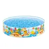 INTEX58477 Piscina Familiar Pequeña de Vacaciones con Pegamento Duro Piscina de Juegos para Niños Piscina de Peces Inflable Gratis