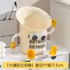 Papelera de Escritorio Linda y Elegante de Boca Grande para Oficina, Multifuncional con Cepillo, Cubo de Basura de Gran Diámetro