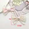 Nuevos Accesorios de Encaje a Cuadros de Tela Dulce con Lazos de Encaje para Bolsas, Zapatos, Calcetines, Ropa, Fundas de Teléfono Móvil DIY