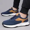 Tênis Esportivo Masculino, Malha Respirável Antiderrapante para Corrida, Tênis Casual Versátil da Moda Masculino, Calçados Masculinos, Dropshipping