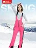 Nuevos Monos de Esquí para Mujer, Impermeables Profesionales, Adecuados para Tabla Única y Doble, Resistentes al Frío, Cálidos, Pantalones de Esquí Ajustados