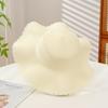 Sombrero de sol grande de verano para mujer, temperamento de moda, sombrero para el sol de playa junto al mar, fabricantes de sombreros, productos semiacabados de sombreros pi