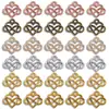 Acessórios de Joias DIY Liga Retro Cor Multi Cor Coração Vazado Pêndulos Venda Quente Transfronteiriça Colares Brincos Pulseiras Pêndulos