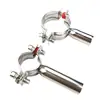 Soporte de fijación para tubería de humo accesorios de acero inoxidable residencial hebilla soldada soporte de sujeción para tubería de bajante chimenea