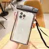 Bolsa Impermeable Transparente Luminosa para Teléfono Móvil PVC Pantalla Táctil Resistente a la Lluvia Funda Protectora Natación Deriva Bolsa Sellada al Cuello