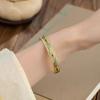 Pulsera de plata de ley 9999 con método antiguo, color esmalte, pluma de fénix, estilo nacional vintage, pulsera de plata, nuevo estilo chino, corazón abierto, sutra