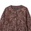 Nueva Chaqueta de Algodón Acolchada Bordada Casual Transfronteriza Europea y Americana Otoño e Invierno 2025 Chaqueta para Mujer
