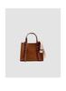 Bolso de mano mini marrón y amarillo transfronterizo 2024 otoño nuevo trabajo commuter ocio todo-partido bandolera cruzada