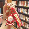 Llavero Colgante de Celebridad de Internet para Navidad Dibujo Animado Bolso Llavero de PVC Regalo Creativo de Navidad Llavero Regalo Pequeño