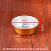 Contenedor para Pastel en Forma de Tazón de 50 ml, Caja de Empaque de Papel de Aluminio, Molde para Pudín de Papel de Aluminio, Molde Comercial para Uso en Puesto, Desechable