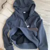 Sudadera Ajustada para Mujer, Chaqueta Rosa de Otoño, Nueva Sudadera con Capucha y Cremallera Estilo Deportivo, Stock Listo para Exportación
