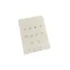 Set de Aretes Dorados Retro con Diseño Geométrico Calado, Simple, Compacto, Versátil, Estilo Frío, Aretes para Múltiples Perforaciones