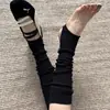 Mangas para Calcetines Apilados Estilo Miu, Adelgazantes, Versátiles, Transpirables, Protectoras del Sol, Calentadores de Piernas Finos para Ballet
