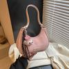 Bolso de Diseño Nicho para Mujer de Gran Capacidad 2024 Nuevo Otoño e Invierno Retro de Un Hombro Axila Cruzado Bolso Dumpling para Viajero