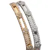 Pulsera Calidoscopio Chapada en Oro Rosa de 18K Pulsera de Trébol de Cuatro Hojas Joyería Regalo de San Valentín de Alta Gama para Mujeres