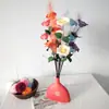 Flores Artificiales, Adornos de Flor de Rosa con Borde Rizado, Flores Falsas para Arreglos Florales, Flores para Sala de Estar, Flores Artificiales Especiales para Bodas, Flores de Boda