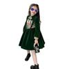 Vestido de Inverno para Meninas 2026 Novo Estiloso Roupa Infantil para Ano Novo, Vestido Princesa de Manga Longa para Crianças Maiores no Outono e Inverno