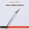 Faca de Escultura com Cabo de Alumínio Fosco do Fabricante, Modelo com Desconto no Atacado, Item de Exportação Mais Vendido, Ferramenta para Estudantes em Estoque, Faca de Escultura Feita à Mão, Nunca Fora de Estoque