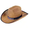 Sombrero de paja de verano para hombre sombrero de sol de ala ancha sombrero con protección solar sombrero de sol para exteriores de ala grande sombrero de pesca sombrero de playa casual