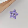 Grampo de cabelo em forma de estrela de dopamina y2k, grampo de franja lateral para cabelo quebrado, grampo de cabelo em forma de estrela de cinco pontas, grampo de cabelo fofo, faixa de cabelo, acessórios para cabelo