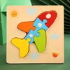 Bloques de Construcción para Niños de Preescolar 2-3-4 Años Bebé Educación Temprana Beneficiando el Desarrollo de la Inteligencia Niños y Niñas Juguetes de Rompecabezas Tridimensional