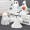 Nuevos Adornos de Halloween de Amazon con Dedos Medios de Fantasma Lindo Transfronterizos Corazón de Fantasma con Dedos Medios