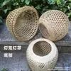Lanternas de Bambu, Abajures Puramente Feitos à Mão, Lustres para Casa, Decoração de Lazer Estilo Zen Retrô, com Lâmpadas e Soquetes