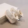 Botas de Nieve de Invierno para Bebé Nuevo Estilo Chino Botas de Algodón Gruesas y Cálidas para Niños Versátiles Elegantes Forradas de Lana Antideslizantes Ultra Suaves Zapatos de Algodón