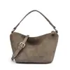 Bolsa de ombro genuína de couro mais vendida transfronteiriça para mulheres, novo modelo 2026, bolsa almofada casual simples, bolsa de ombro moderna, bolsa de mão
