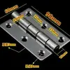 Acero Inoxidable 304 Bisagra de Alta Resistencia Bisagra de Gabinete de Distribución Bisagra Industrial Engrosada Bisagra de Equipo Mecánico Capacidad de Carga