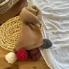 Bufanda para Niños Estilo Coreano Otoño e Invierno Nueva Bufanda de Punto Femenina Linda Blanca Versátil Ins de Gama Alta Bufanda para Bebé