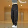 Pantalones de trabajo de marca moderna para hombre, nuevos pantalones casuales de pierna recta estilo americano multibolsillo para primavera y otoño, pantalones deportivos versátiles de corte holgado