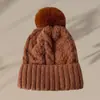 Chapéu de Tricô Quente para Exterior de Veludo Espesso Novo Estilo Coreano Inverno Chapéu de Lã à Prova de Frio de Alta Qualidade com Logotipo Personalizável