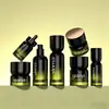 Qianyi en stock botellas de loción de 30-120 ml, frascos de vidrio para crema de empaque cosmético, botellas gotero de tamaño de viaje para aceites esenciales