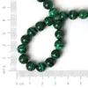 Cuentas Redondas de Malaquita Hechas a Mano Pulsera DIY Collar Accesorios de Joyería Cuentas Semi-Terminadas al por Mayor Fabricante al por Mayor