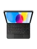 Teclado Mágico Compatible con iPad A16 11ª Gen/10/Pro/Air 11/13 Aleación de Aluminio 6 Filas Táctil de Área Completa