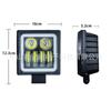 Faro delantero LED todoterreno para coche, faro delantero para coche eléctrico, foco para motocicleta, luz de trabajo externa modificada