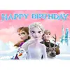 Banner de Tela de Fondo Personalizado Transfronterizo Familia Mickey Stitch Escena de Fiesta de Cumpleaños de Garaje Colgante de Pared