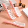 Peine de dientes grandes, peine de dientes anchos, peine de dientes densos, peine especial para mujeres, peine rizador de cabello largo, peine de cabello grande, peine de plástico para el hogar, antiestático