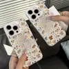 Funda de Teléfono Navideña Colorida con Fuegos Artificiales y Temática de Perros para iPhone 17 Pro Max, Apple 15, Niche 16, Diseño Simple
