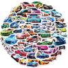 50 Adesivos de Grafite Carro Esportivo Supercarro Adesivos Produto Novo Transfronteiriço Decoração DIY Personalizada Pode Ser Colado Repetidamente Impermeável Venda Quente