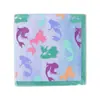 Dorado sirena desechable traje de vajilla para fiesta de cumpleaños niños Niña plato de papel decorativo vaso de papel servilleta globo